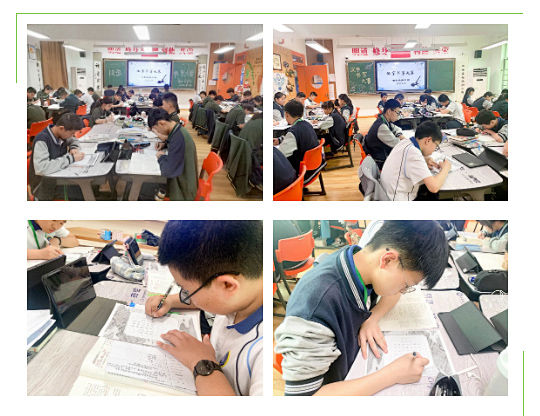 一笔一划写诗词，一撇一捺书芳华——西安北大新世纪学校七年级语文组举办汉字书写大赛